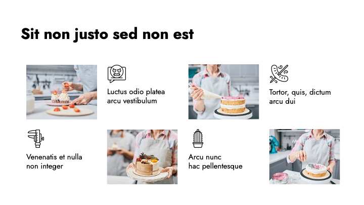 Simple White Color Minimal slide 3